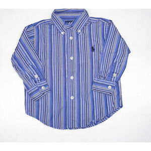 Ralph Lauren Baby Oxford Shirt | 12M | Classic Striped Button-Down